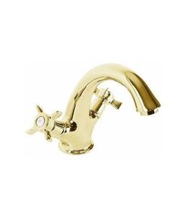 Cezares LORD-BS1-03/24 LORD-BS1-03/24 Смеситель на биде c донным клапаном золото, ручки золото фото
