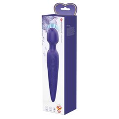 Фиолетовый wand-вибратор Antony-Youth - 26 см. - 