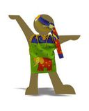 Летний костюм - Демонстрационный образец. Одежда для кукол, пупсов и мягких игрушек.