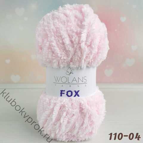 WOLANS FOX 110-04, Светлый розовый