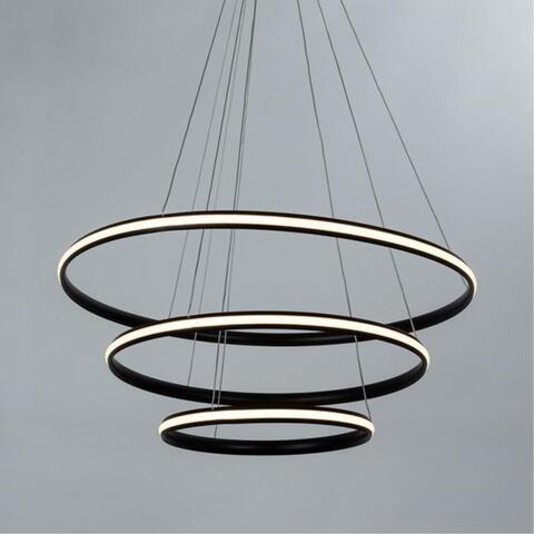 Подвесная светодиодная люстра Arte Lamp MERIDIANA A2198SP-3BK