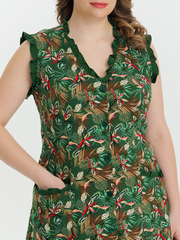 4532 Сарафан на пуговицах