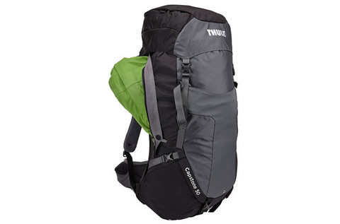 Картинка рюкзак туристический Thule Capstone 50L Чёрный/Тёмно-Серый - 7