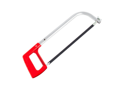 42-1-002 Ножовка по металлу 250-300 мм, полотно 24TPI, HCS, хромир. рамка, металлическая рукоятка (РемоКолор)