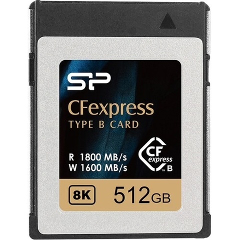 Карта памяти Silicon Power Cfexpress B 512GB BLACK 1800 / 1600 MB/s