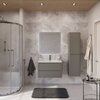 Cezares RELAX-800-2C-SO-GM RELAX База под раковину подвесная с двумя выкатными ящиками, Оружейная сталь, 796x478x500, RELAX-800-2C-SO-GM