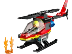 Конструктор LEGO City 60411 Пожарно-спасательный вертолёт