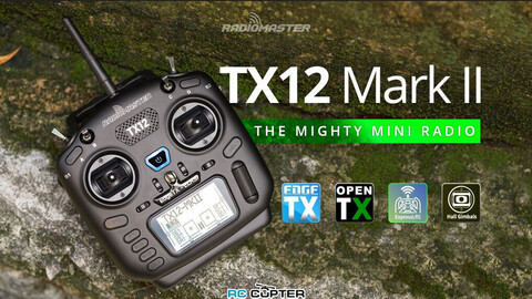 Аппаратура управления Radiomaster TX12 Mark II Radio Controller - cc2500 - mode 2 - fcc