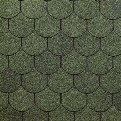 Гибкая черепица Docke PIE Simple Зеленый 1х0,318м (1уп=22шт=3м2)