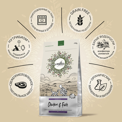 CRAFTIA HARMONA сухой корм для взрослых кошек из курицы и рыбы 1,4 кг