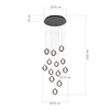 Светильник подвесной ST Luce Helmi SL6520.403.13