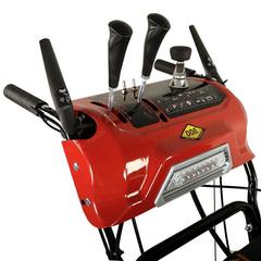 Снегоуборщик бензиновый DDE ST1176LE  (SnowEngine 11 л.с., ширина 76 см, скор. +6/-2, кол. 16