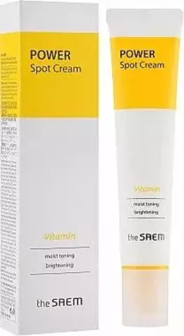 The Saem Power Spot Vitamin Cream Витаминный крем для осветления тусклой кожи