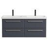 Cezares ECO-1200-4C-SO-2-GR-P Тумба под раковину подвесная с четырьмя выкатными ящиками 40х30х150