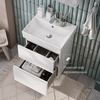 Roca A857640501 Roca    A857640501 OLETA модуль для раковины 800 мм, 760х374х548 мм, с 2 ящиками, белый матовы