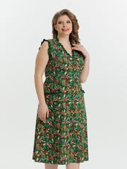 4532 Сарафан на пуговицах