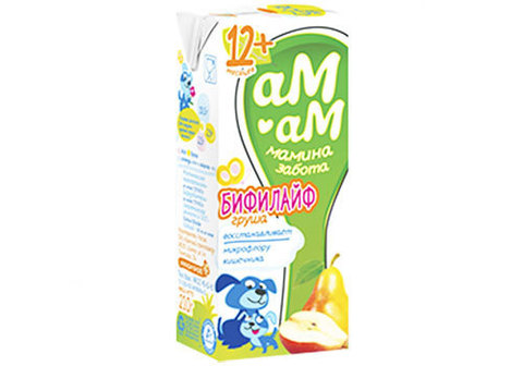 Биопродукт кисломолочный детский "Груша", 210г