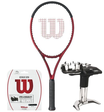 Ракетка теннисная Wilson Clash 100L V2.0 + струны + натяжка