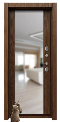 С зеркалом (орех)