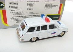 VAZ-2102 Lada GAI Russia Police white Agat Mossar Tantal 1:43