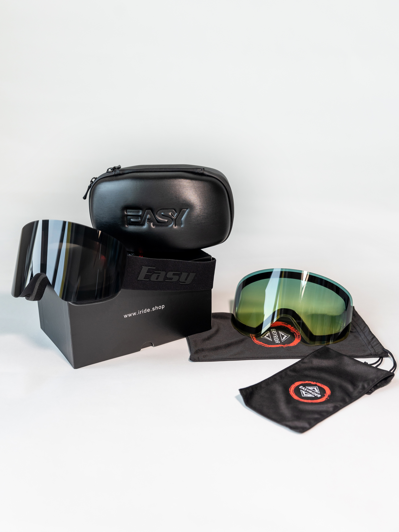 Маска горнолыжная EasyRider BLACK цвет черный - Маски горнолыжные | iRide shop фото 7