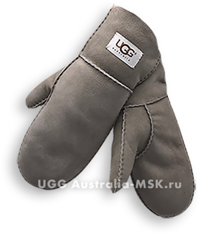 UGG Women's Glove Mittens Gray