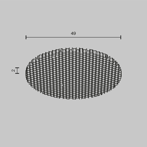 Комплектующие для светильника Maytoni Focus led HoneyComb-D47