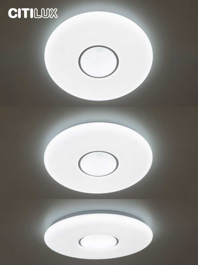 Потолочный светодиодный светильник Citilux Санта CL723900G