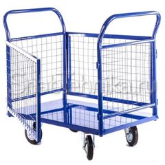 Тележка платформенная с сетчатыми бортами ТПЛБ_1