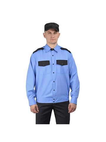 Рубашка охранника с длинным рукавом