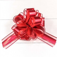 
          Бант Для Упаковки Подарка Ажурный 5 Х 5 См (Красный)