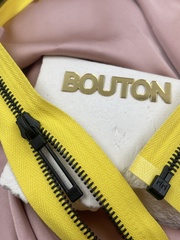 Молнии riri звено BI, слайдер STAB, неразъёмная карманная, 6 мм, цвет 2304, желтый