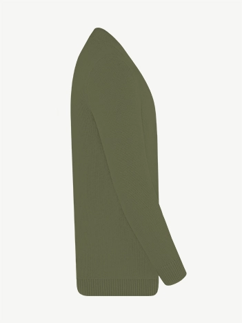 Кардиган с планкой из экохлопка