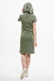 Платье для беременных и кормящих 15976 хаки