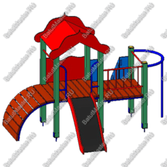 ДЕТСКАЯ ИГРОВАЯ ГОРКА