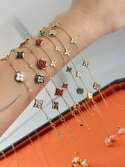 Браслет LV коллекция BLOSSOM 5 мотивов rose VGOLD