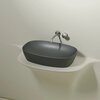 Ceramica Nova Element CN6049MH Умывальник чаша накладная овальная, 60x38, цвет: антрацит матовый