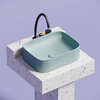 Ceramica Nova Element CN6052MLG Умывальник чаша накладная прямоугольная, 50.5x38, цвет: зеленый матовый