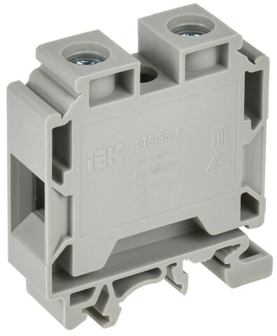 ARMAFIX Клемма винтовая CTS с шестигранником 35мм2 серая IEK