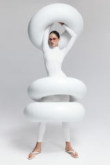 Боди №86 Белый