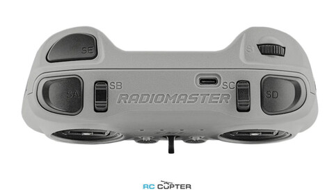 Аппаратура управления RadioMaster T8L, ELRS 2.4G, 100 mW (Color-GREY VERSION-ELRS REGION-FCC)