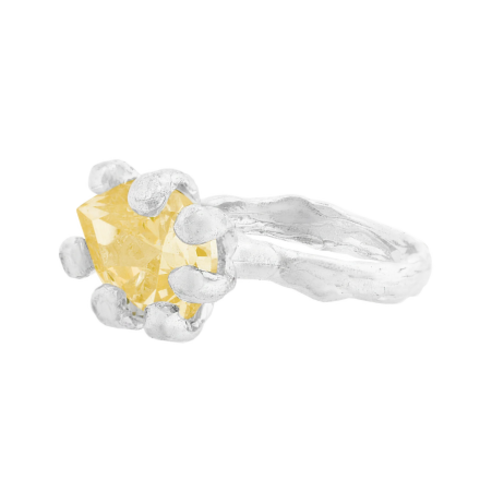 Кольцо PRINCESS YELLOW PEAR
