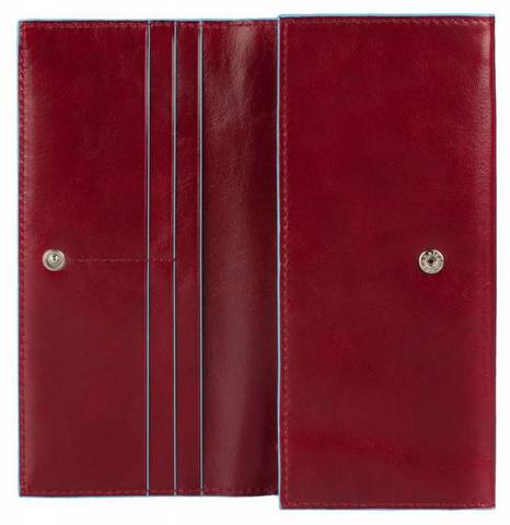 Кошелек женский Piquadro Blue Square PD3211B2/R красный натур.кожа