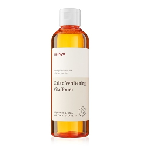 Manyo Galac Whitening Vita Toner осветляющий тонер для выравнивания тона кожи и осветления пигментных пятен