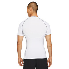 Термобелье Nike Pro Dri-Fit Tight Top SS M - white/black/black