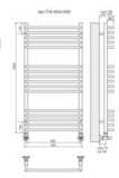 Полотенцесушитель Terminus Арт П16 500х1000