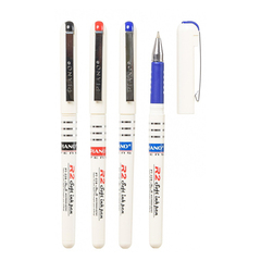 Ручка шариковая, масляная, Piano, 3 цвета чернил, серия "R2", белый корпус, 50 шт