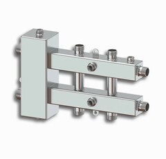 ЭТНА М3 Гидрострелка 80/80 Гидравлический разделитель с коллектором НЕРЖАВЕЙКА Aisi 304