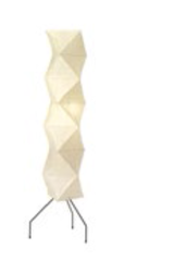 Торшер напольный VITRA H 1880 x W 410 x D 410 рисовая бумага, сталь