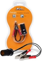 Прикуриватель с крокодилами "AIRLINE" (ASP-1-01)